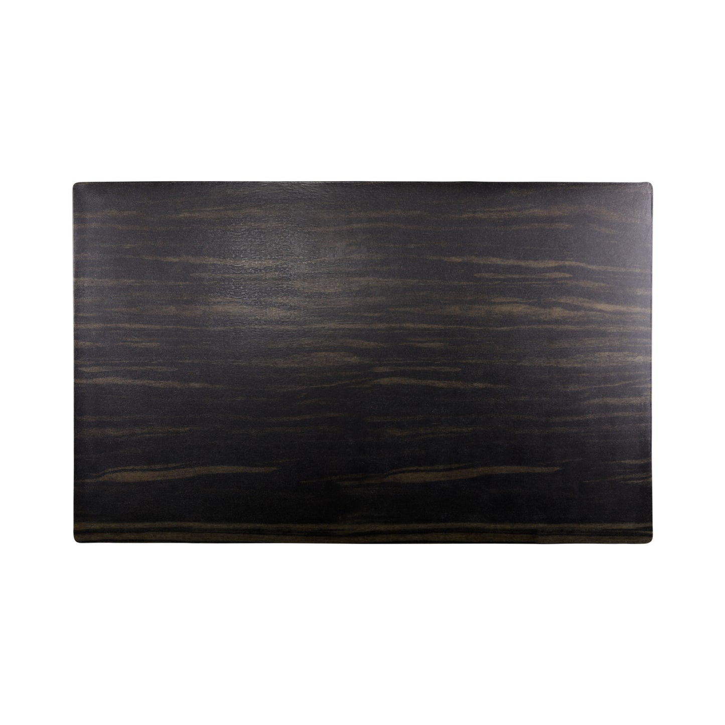 Melamine Rectangular Faux Wood - Zebrawood