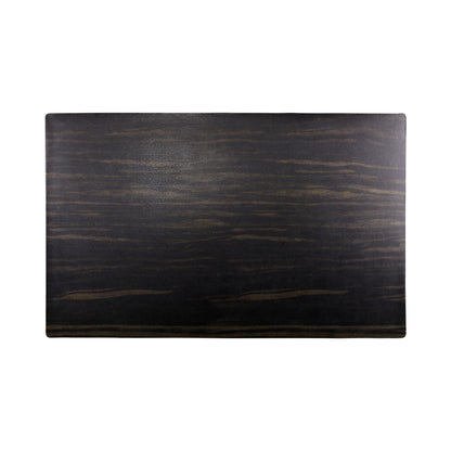 Melamine Rectangular Faux Wood - Zebrawood