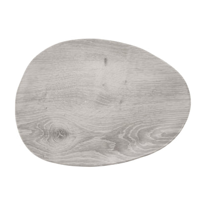 16" x 12" Oval Faux Drift Wood Melamine Serving Board, G.E.T. Granville