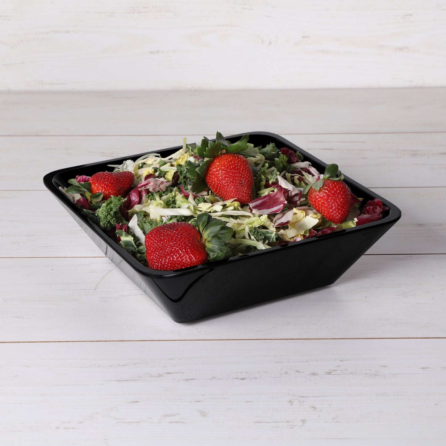 Melamine Square Bowl - Black