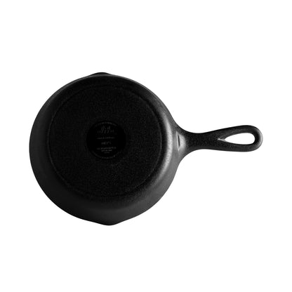 Melamine Faux Cast Iron Fry Pan - Black