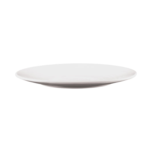 Melamine Oval Pebble Platter - White