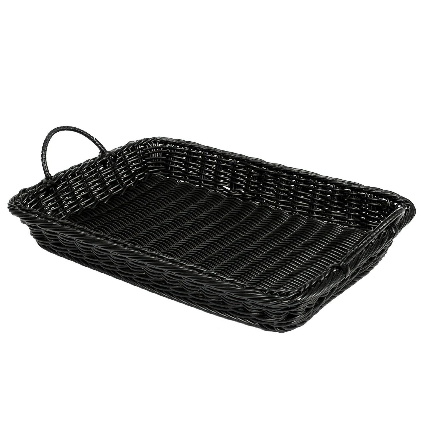 18" x 12.25" Rectangular Basket with Handles