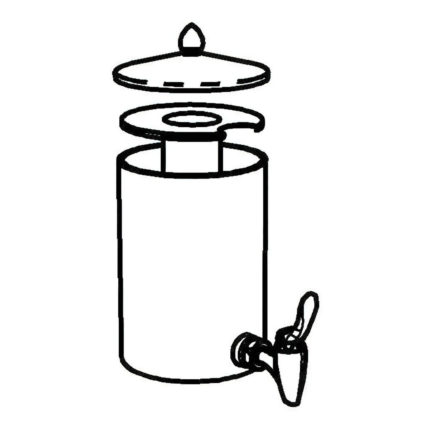 SPARE Spare Container   Model Gold (2.5 l)   for Juice D