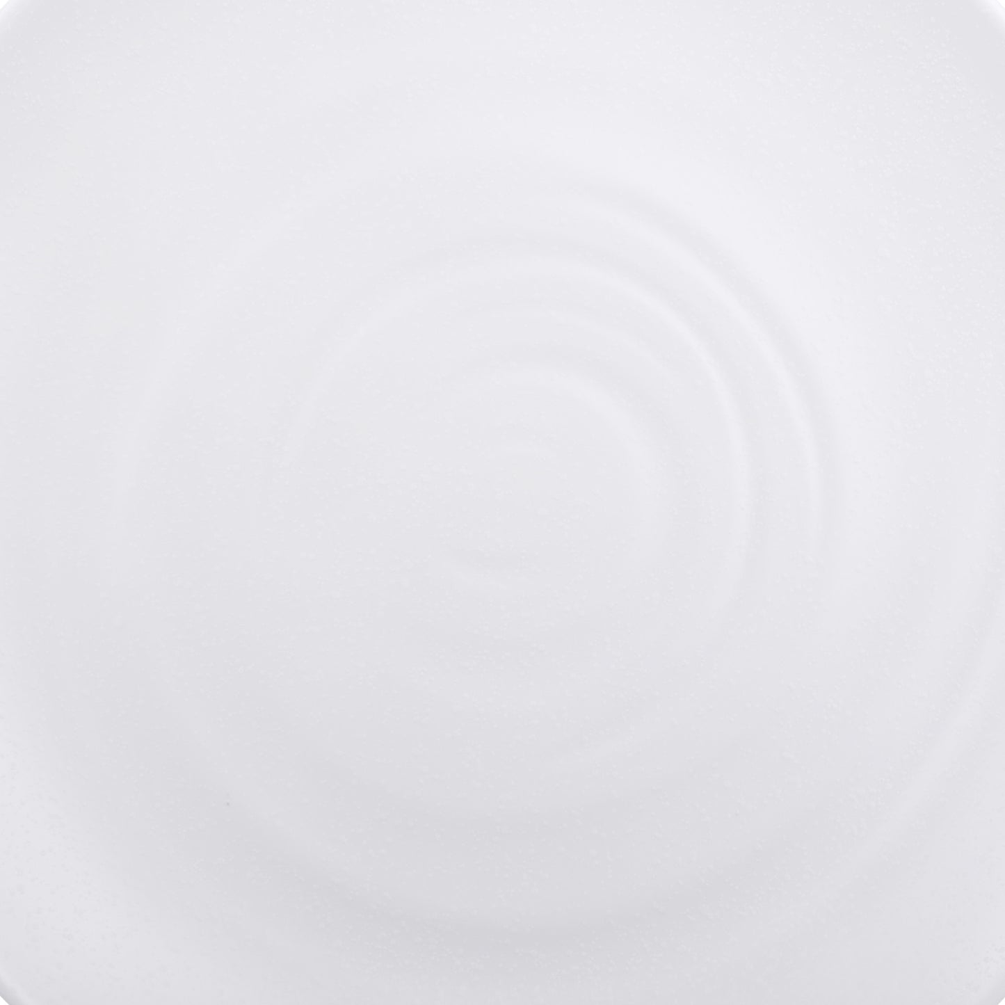 Melamine Round Plate - White