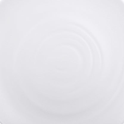 Melamine Round Plate - White