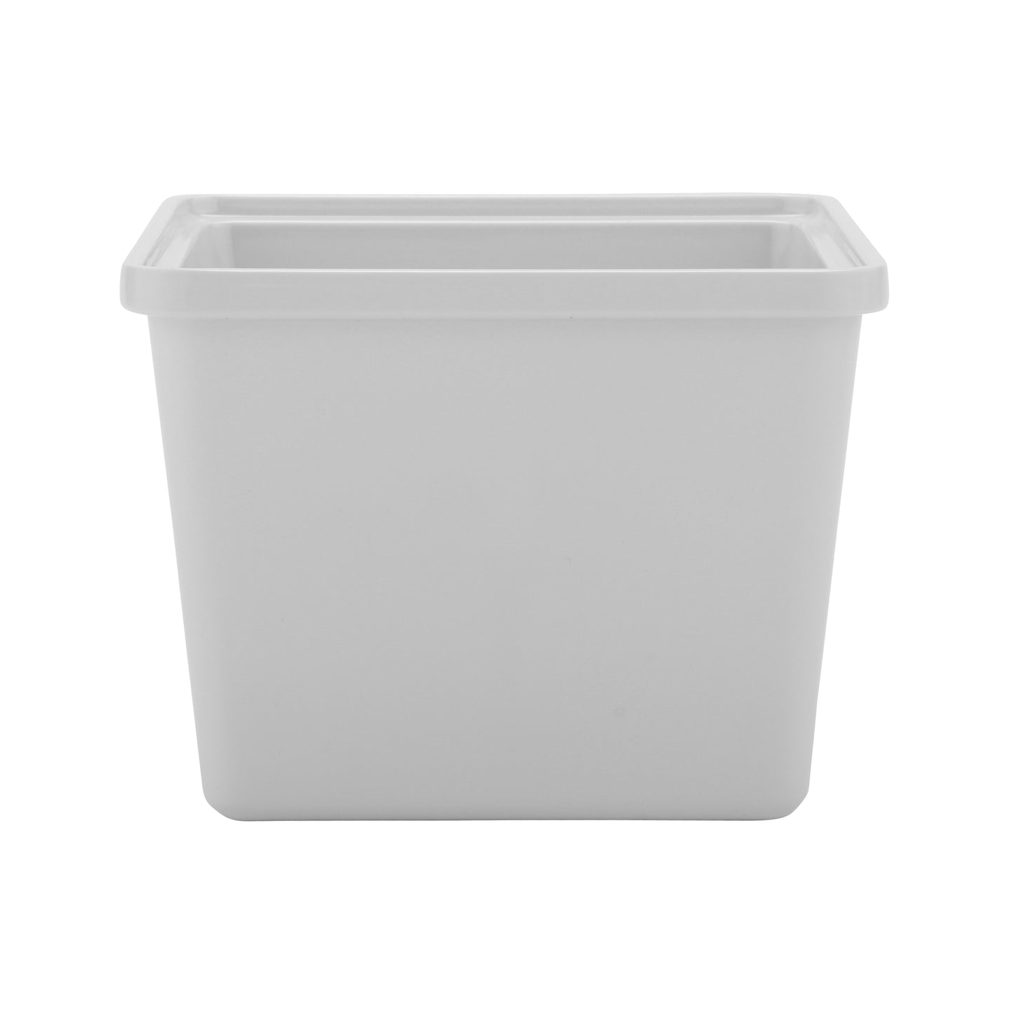 2 qt., 6.25" Square Crock, 4.75" Deep
