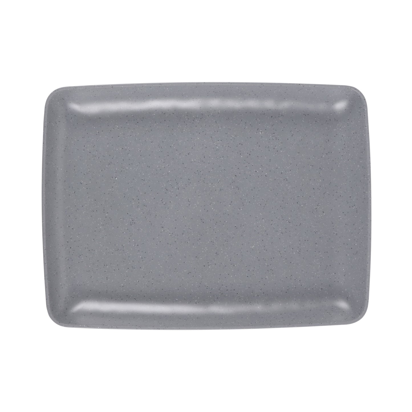 Melamine Rectangular Platter - Granite Stone