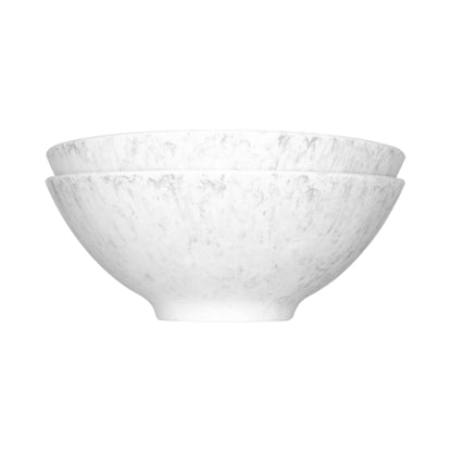 Melamine Round Bowl - Gray Marble