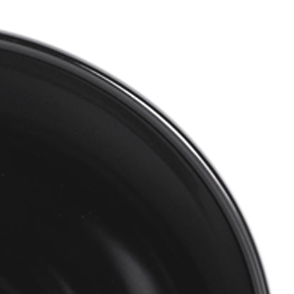 Melamine Round Bowl - Black