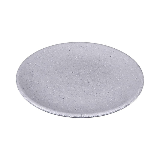 Melamine Round Plate - Granite Stone