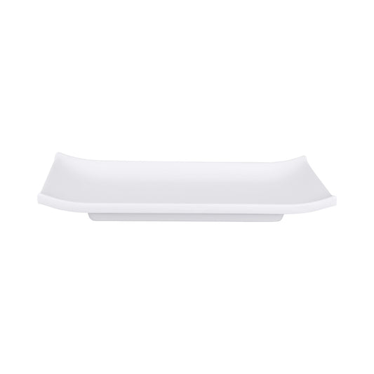 Melamine Rectangular Tray - White