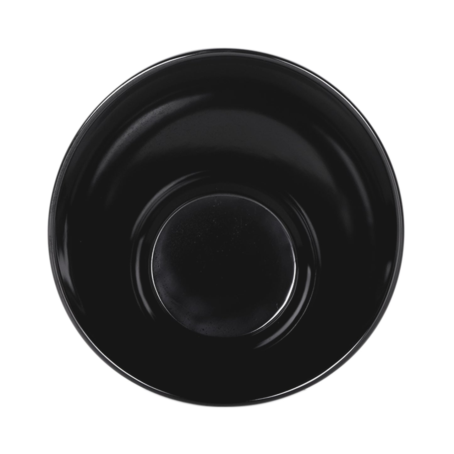 Melamine Round Bowl - Black