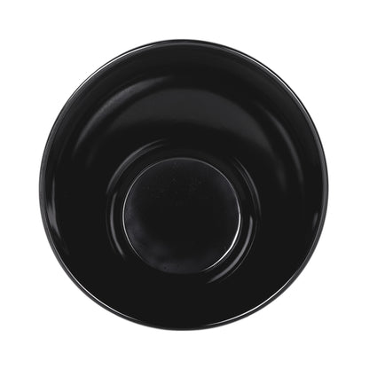 Melamine Round Bowl - Black