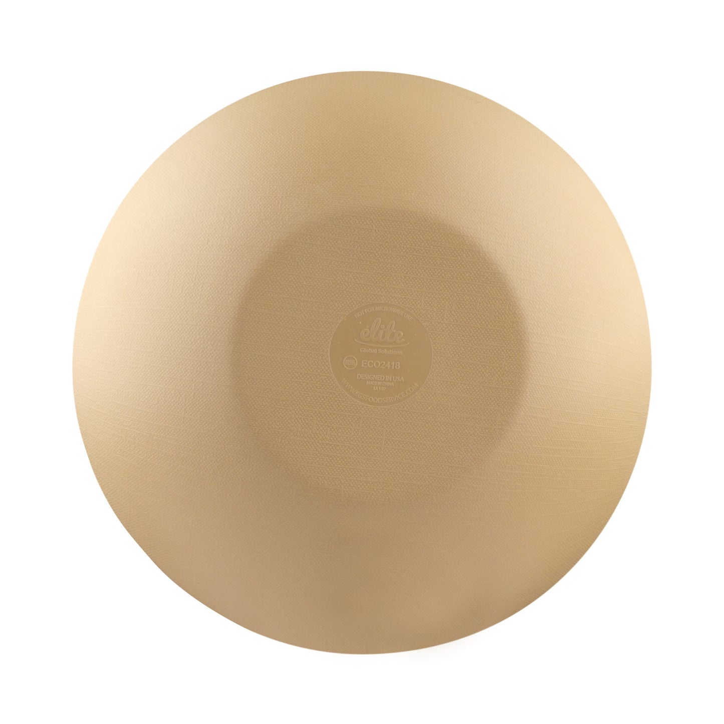 Melamine Round Bowl - Paper Bag
