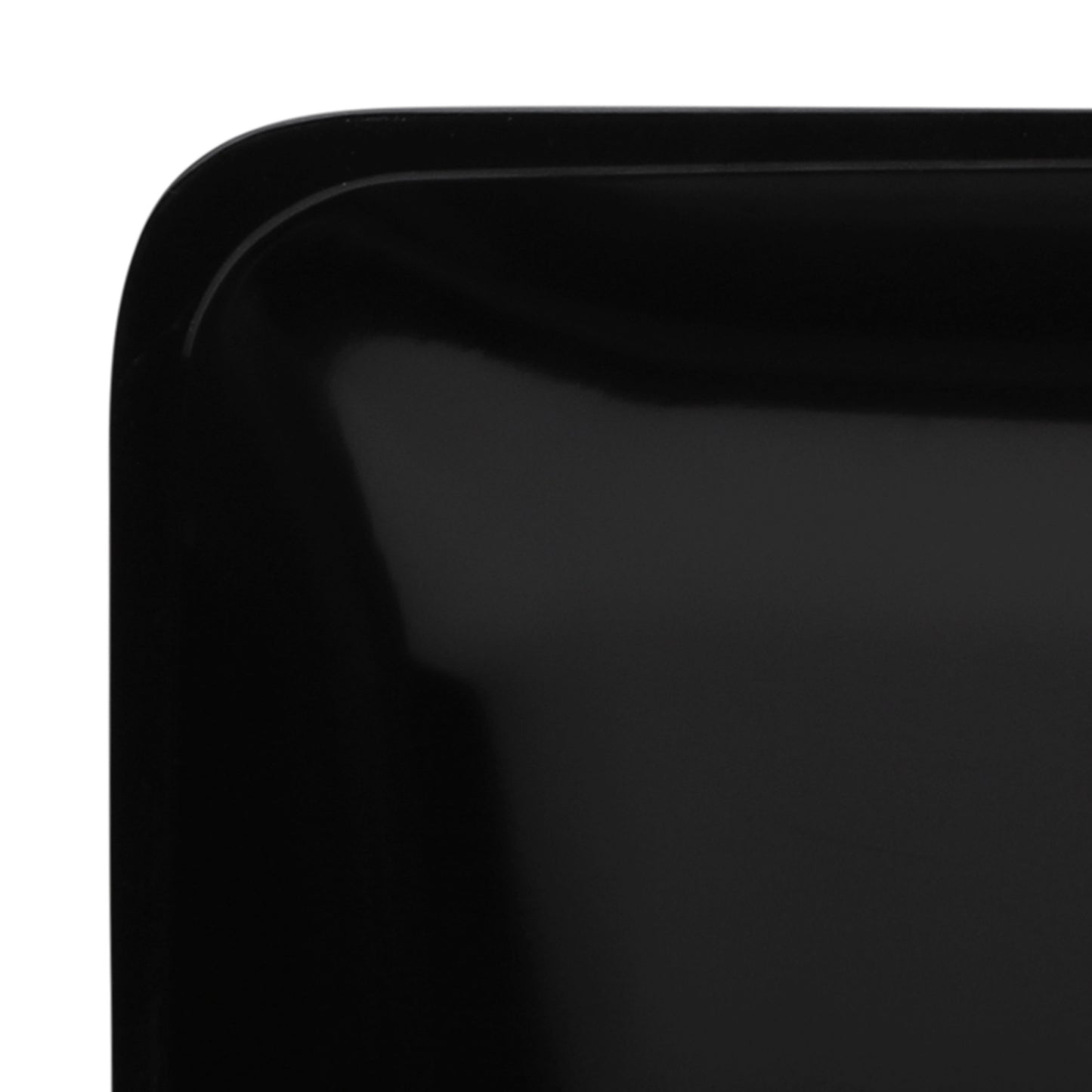 Melamine Rectangular Bowl - Black