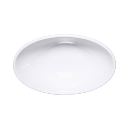 Melamine Oblong Bowl - White