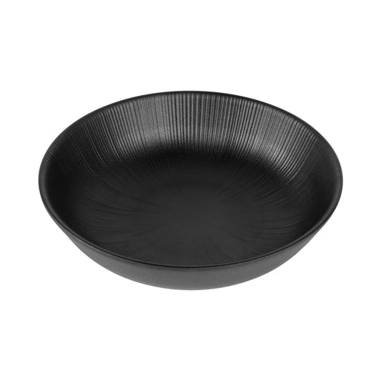 Melamine Round Bowl - Black