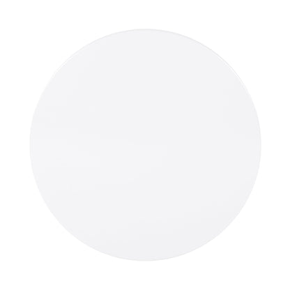 Melamine Round Flat Plate - White
