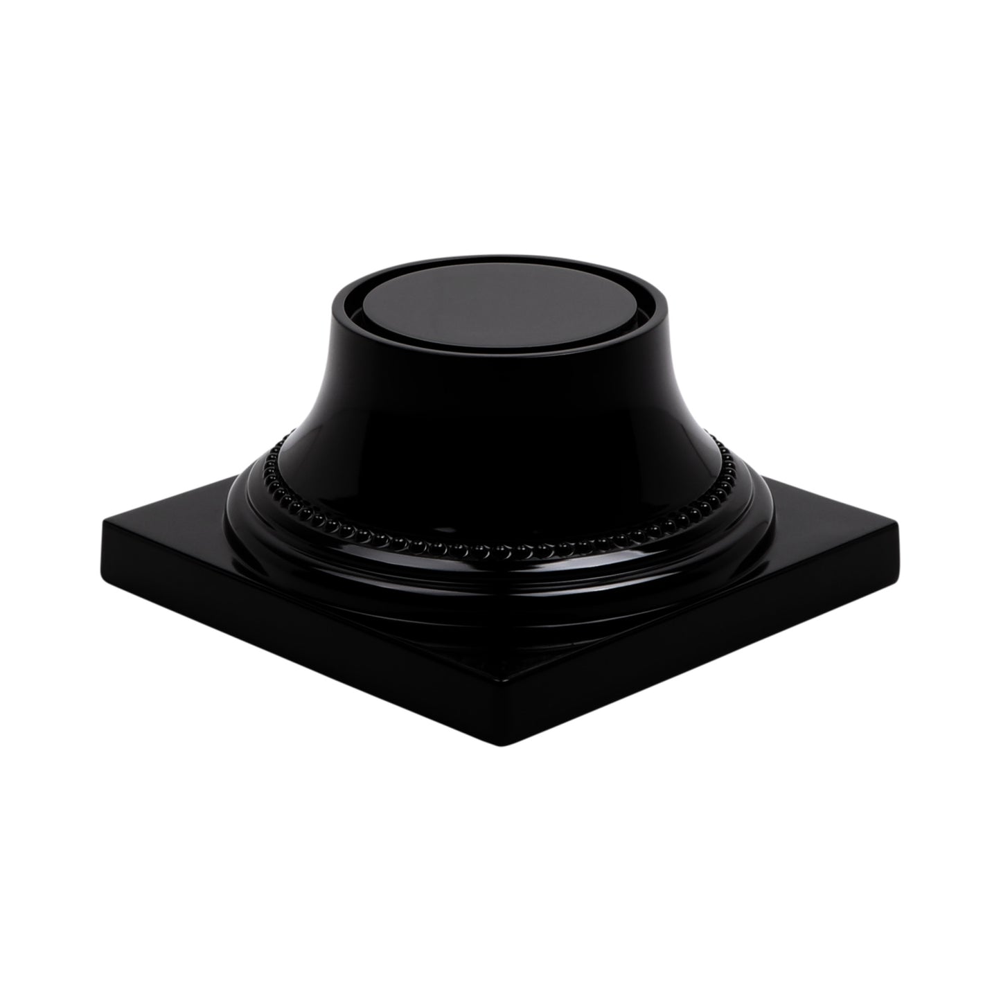 Melamine Pedestal Base - Black