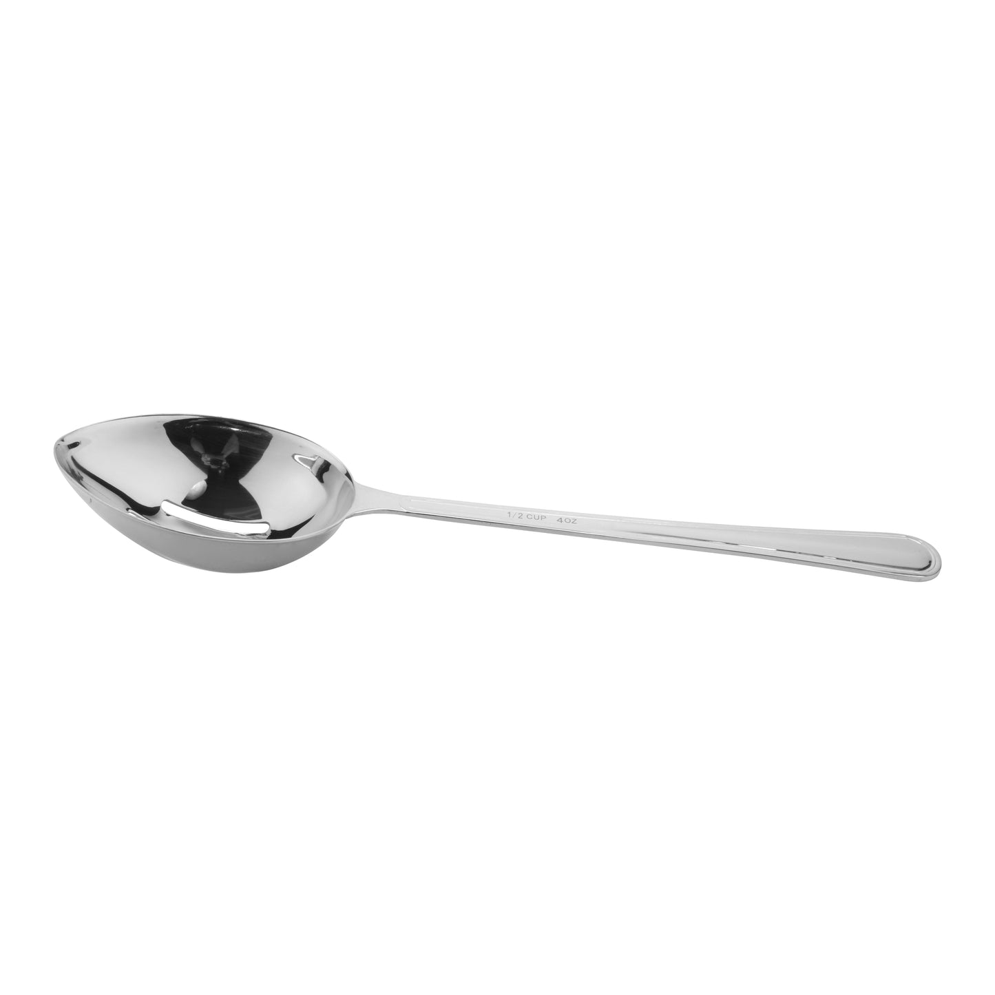 4 oz. Stainless Steel Portion Control Slotted Spoon