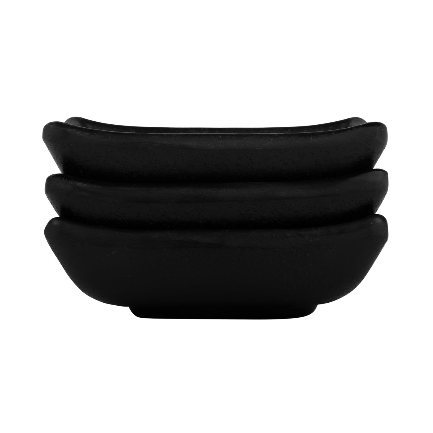 Melamine Rectangular Kozara - Black