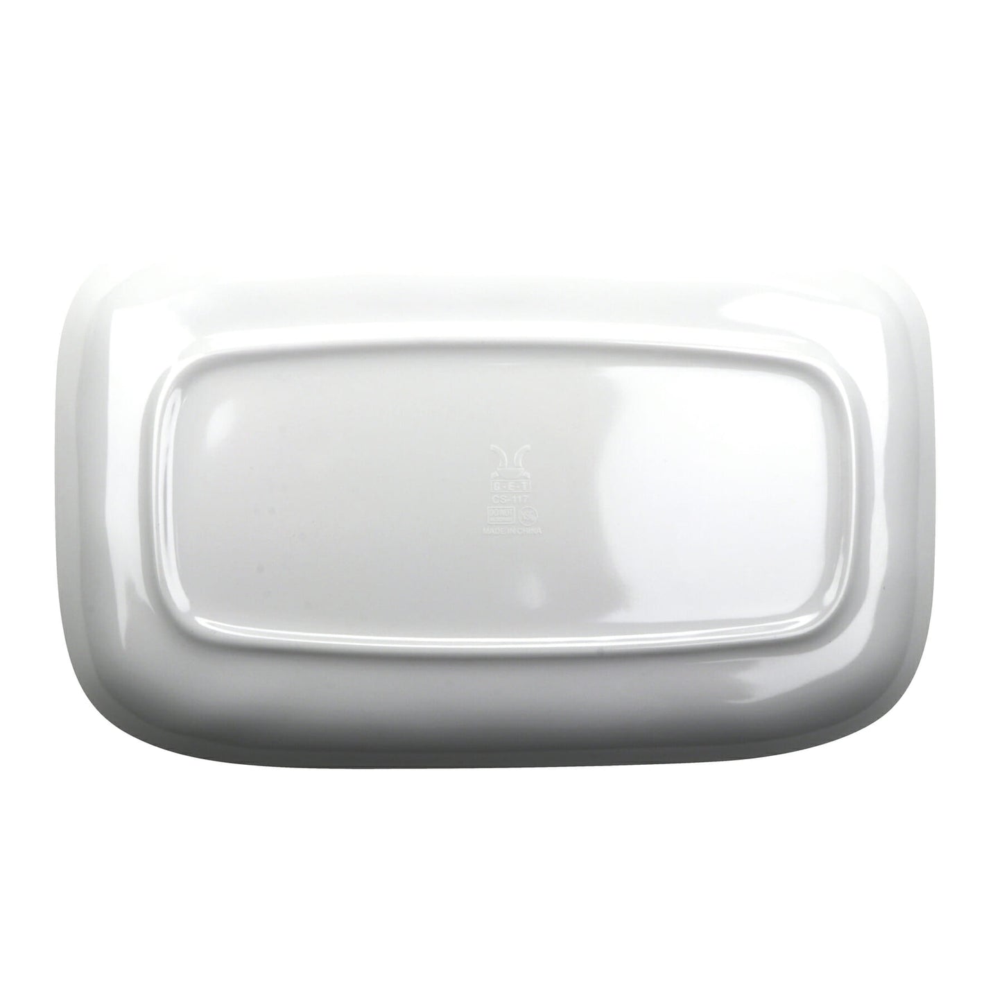 12" x 7.5" Irregular Rectangular Platter (Set of 4 ea.)