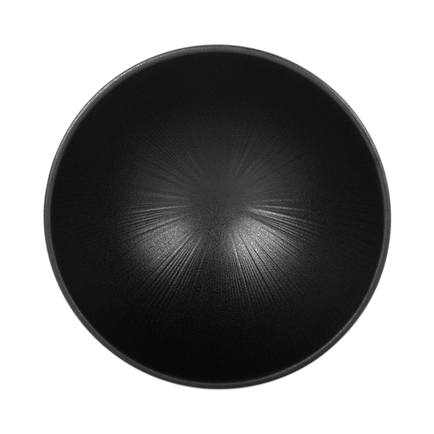 Melamine Round Bowl - Black