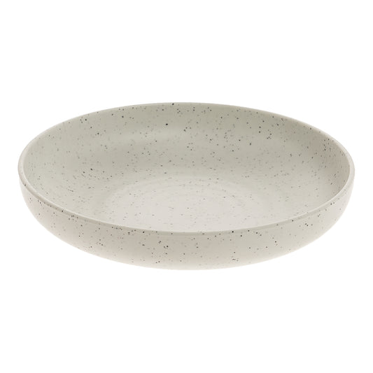 67.65 oz infuse stone natural round melamine bowl (large), 10.83"L x 10.83"W x 2.25"H, GET, cheforward