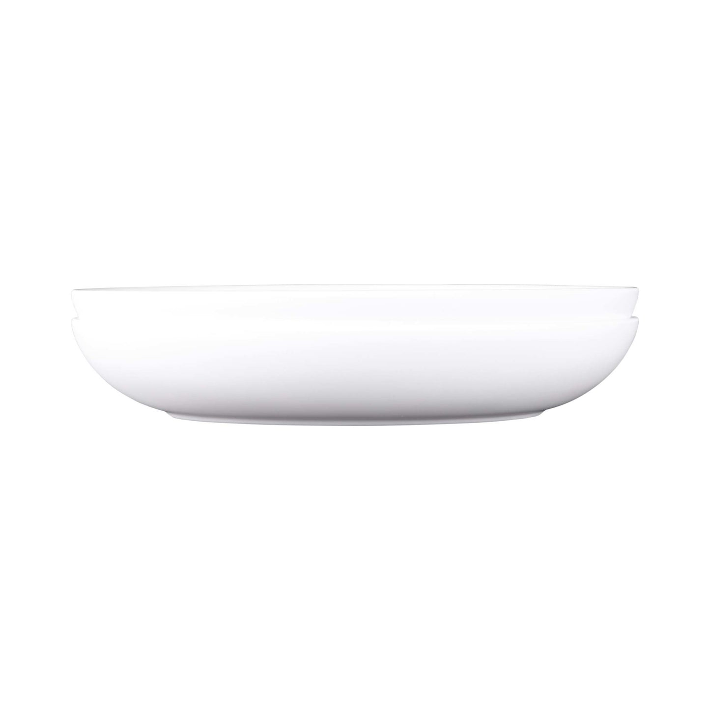 Melamine Deep Oval Plate - Off White