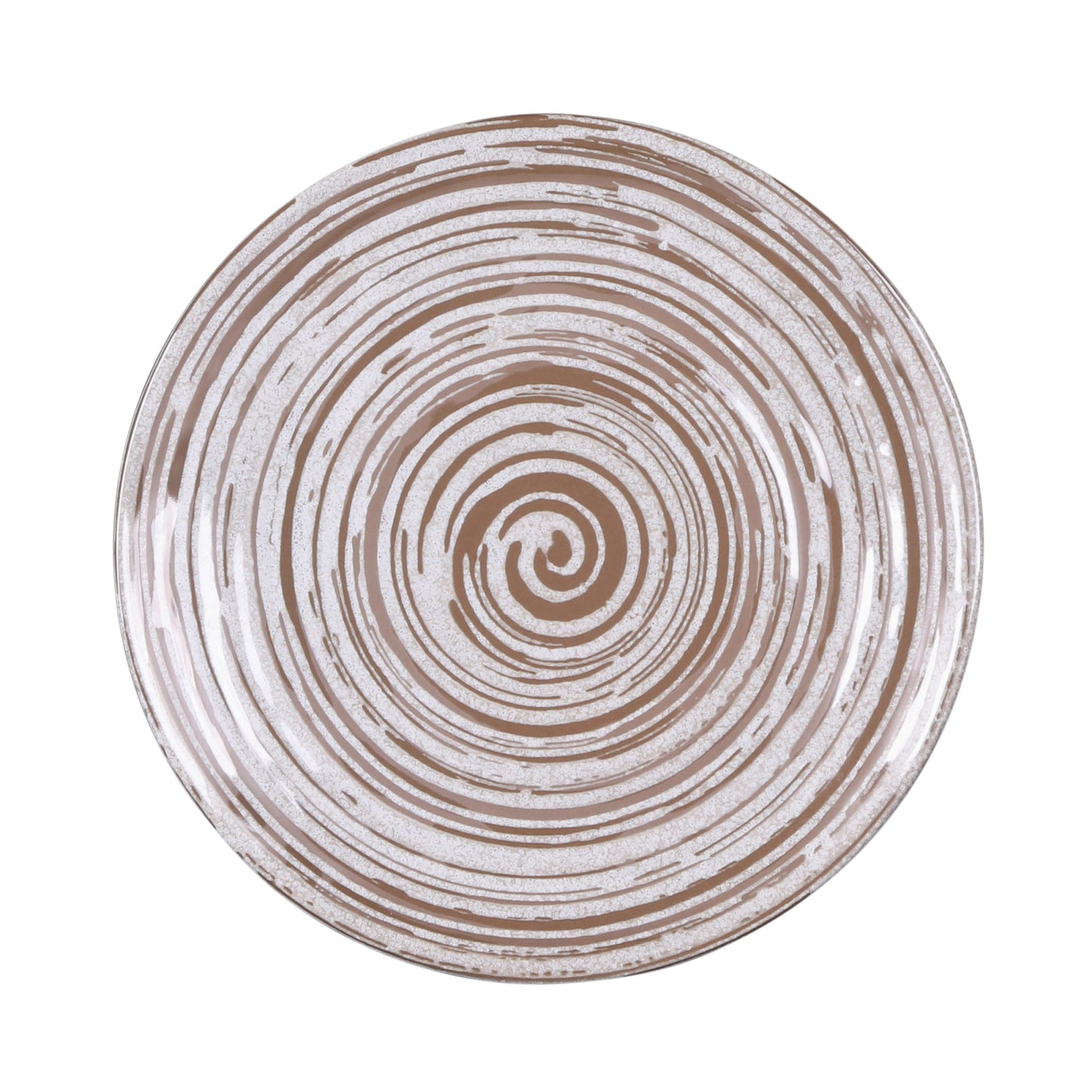 Melamine Round Plate - Stardust Blue