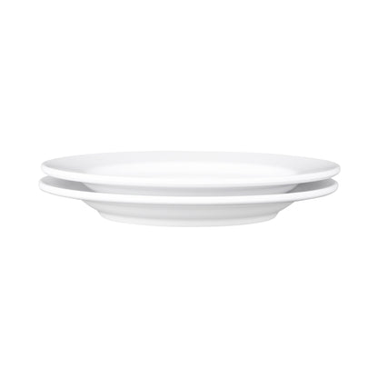 Melamine Round Saucer - White
