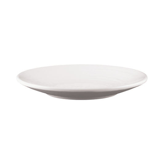 Melamine Round Pebble Plate - White