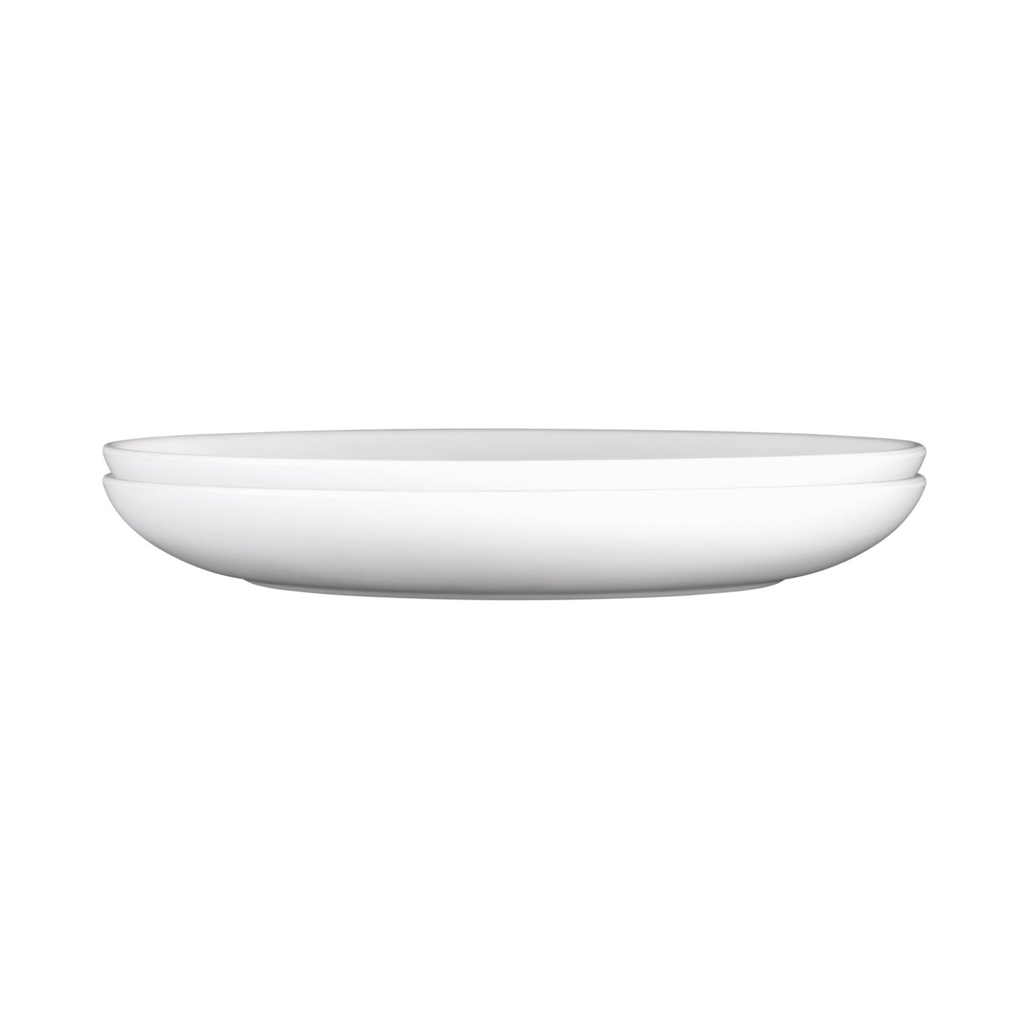 Melamine Deep Oval Plate - Off White