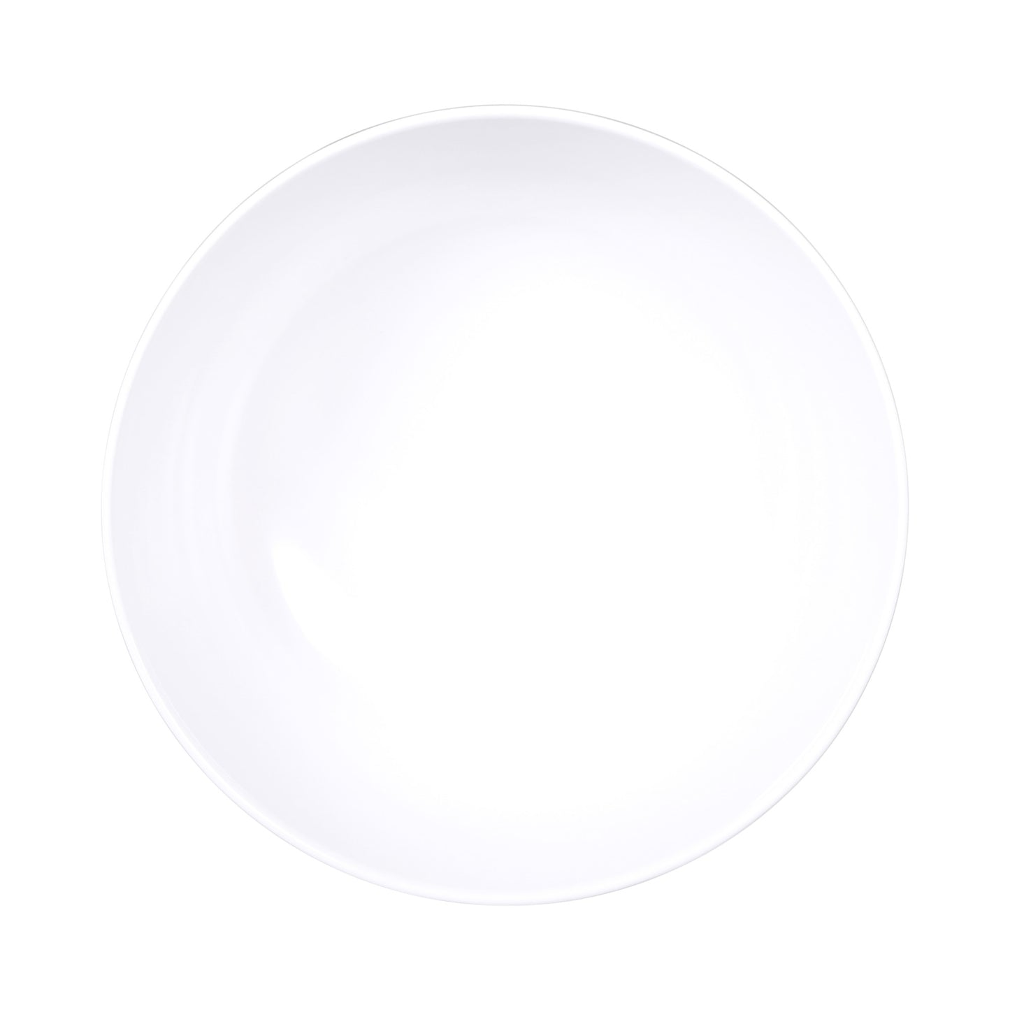 Melamine Medium Round Bowl - White