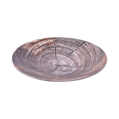 Melamine Round Plate - Knotwood