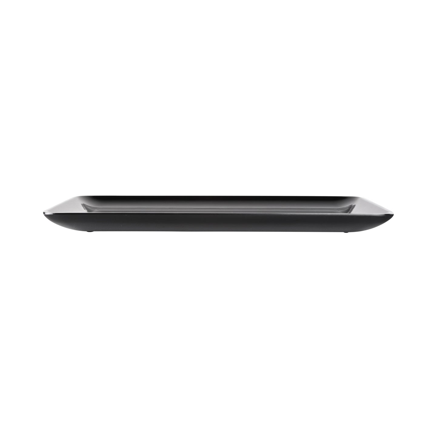 Melamine Rectangular Tray - Black