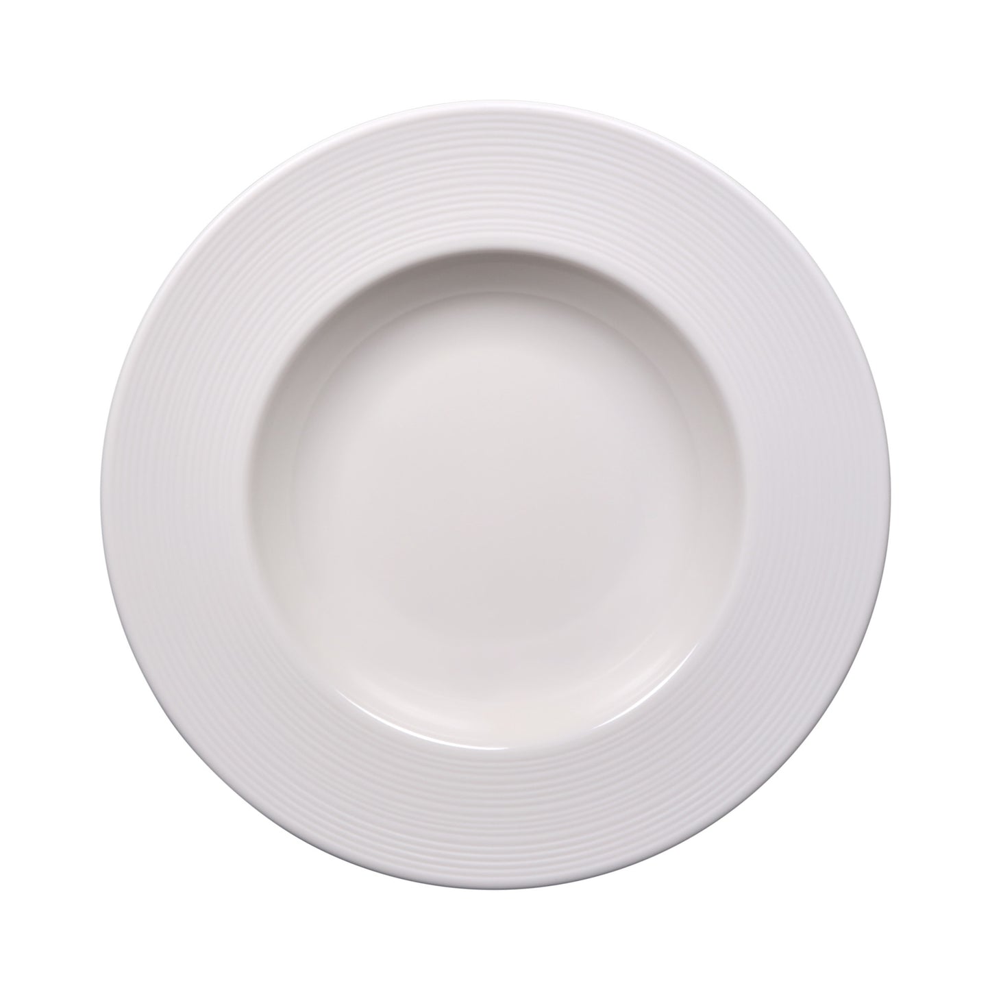 Melamine Round Past/Soup Bowl - Cream Glaze
