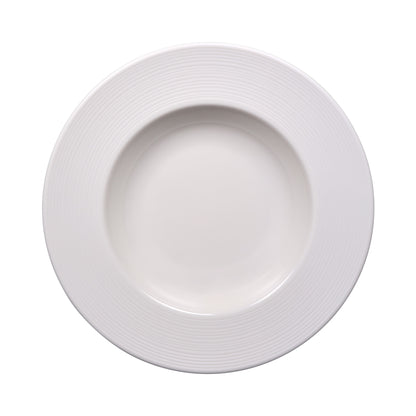Melamine Round Past/Soup Bowl - Cream Glaze