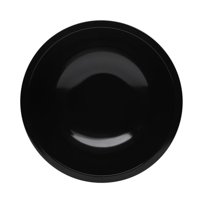 Melamine Round Bowl - Black