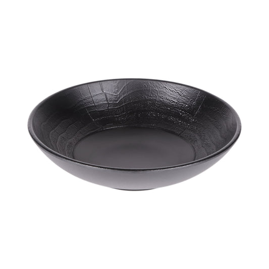 Melamine Round Bowl - Black