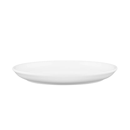 Melamine Round Coupe Plate - White