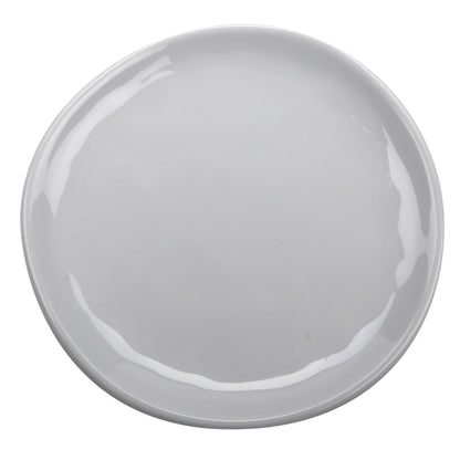 5.5" Melamine, Small Round Bread/Side Dish Plate, G.E.T. Arctic Mill (12 Pack)