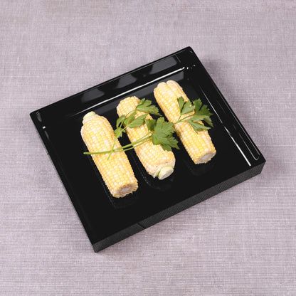 Melamine Rectangular Bin - Black