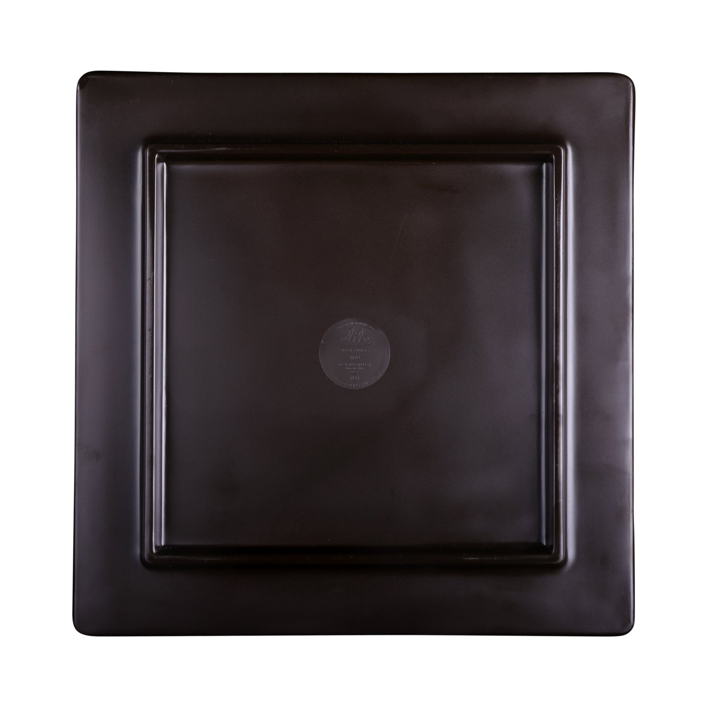 Melamine Square Faux Wood - Hickory Wood