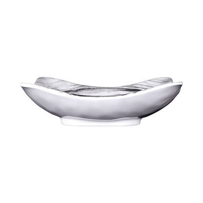 Melamine Square Bowl - Black Design