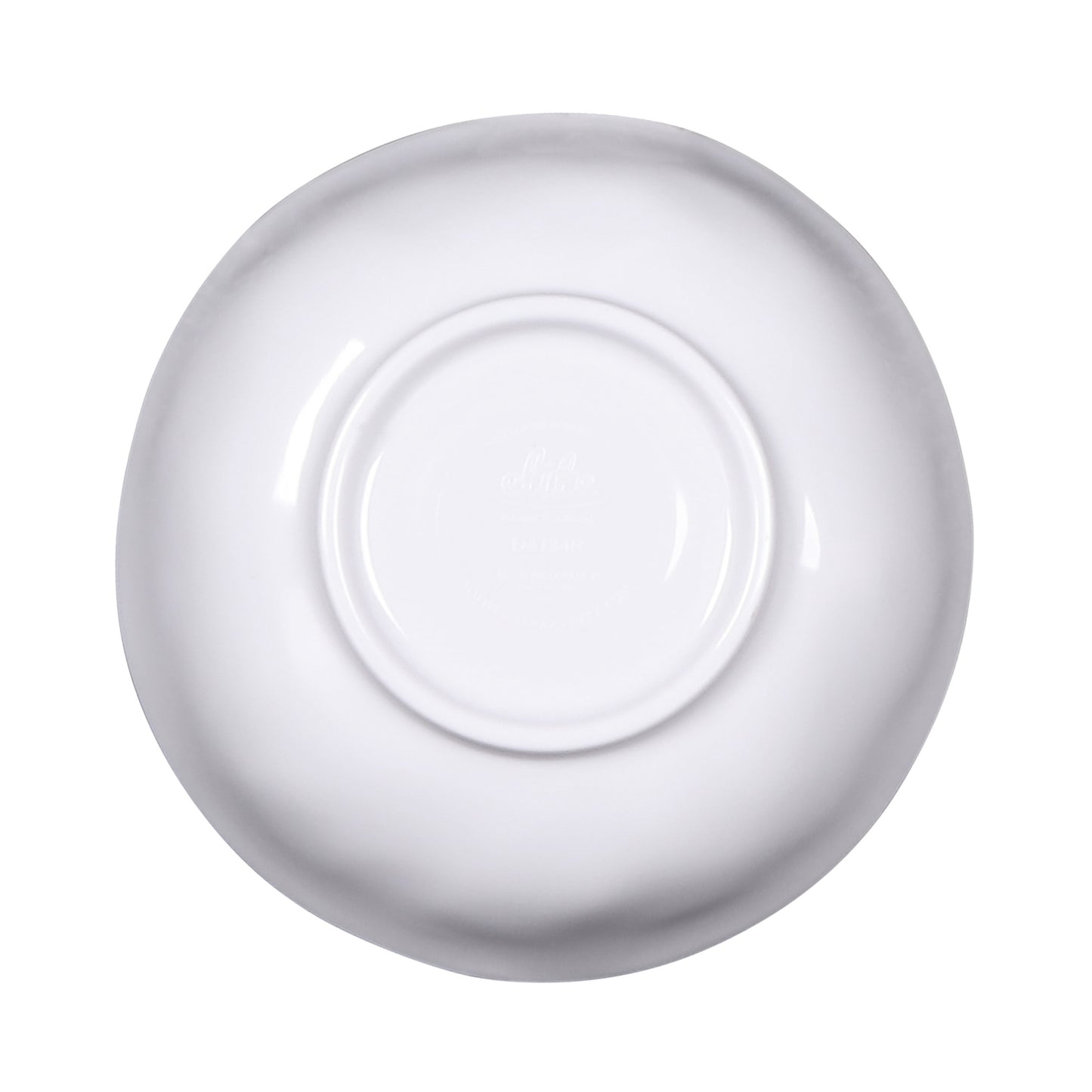 Melamine Round Bowl - Black Design