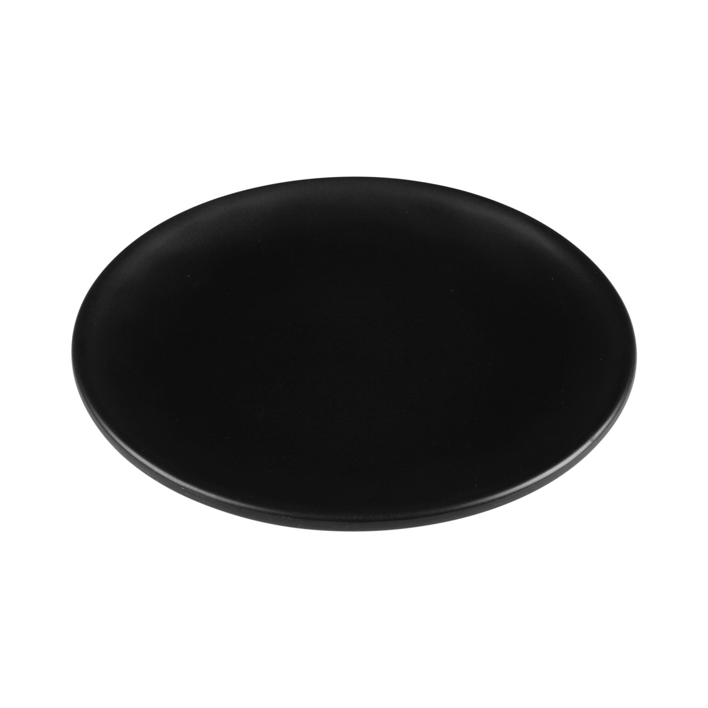 Melamine Round Plate - Black