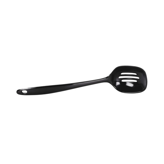 Melamine Slotted Spoon - Black