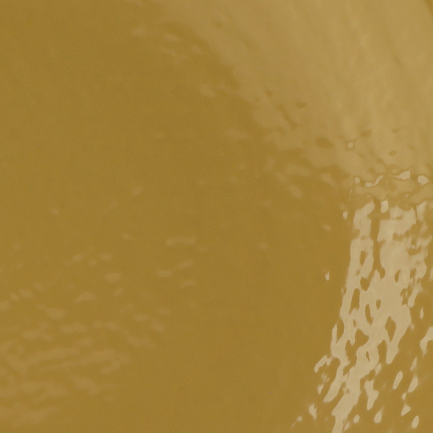 Melamine Round Pebble Plate - Olive Oil